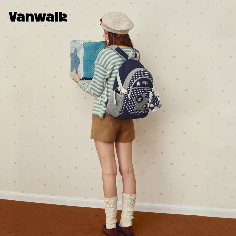 VANWALK Glutinous Rice Ball Series Large Capacity Backpack v2971