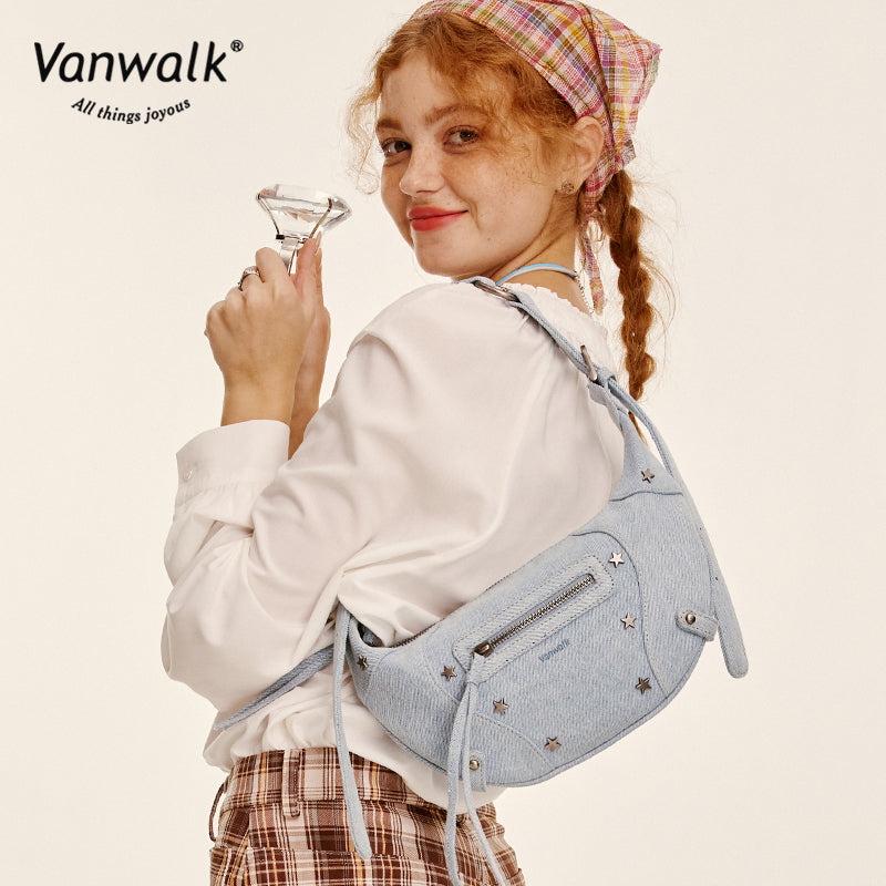 Vanwalk Water-Resistant Cowboy shoulder bag V2711