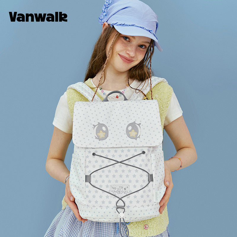 Vanwalk Fun Design Moonstarry Park Student Backpack v2958