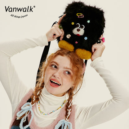 Vanwalk Beg Crossbody Fashion Mao Monster V2717