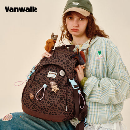 VANWALK กระเป๋าเป้สำหรับนักเรียนดีไซน์น่ารัก Lovely Note รุ่น v2904