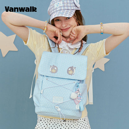 Vanwalk ファンデザイン ムーンスターリーパーク 学生用バックパック v2958