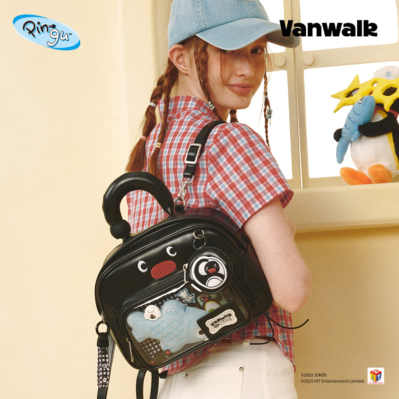 Vanwalk Tas Ransel Lucu Seri Kolaborasi Pain Bag Pingu V2927