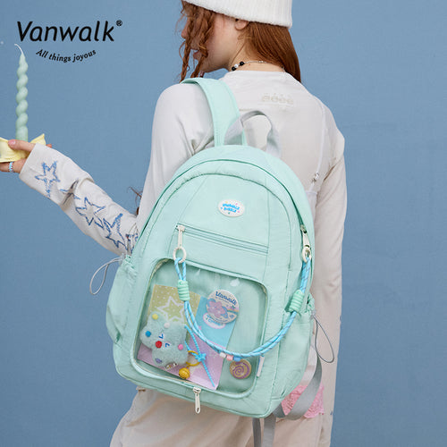 Vanwalk Malaking Kapasidad Lucky Star Backpack V2884