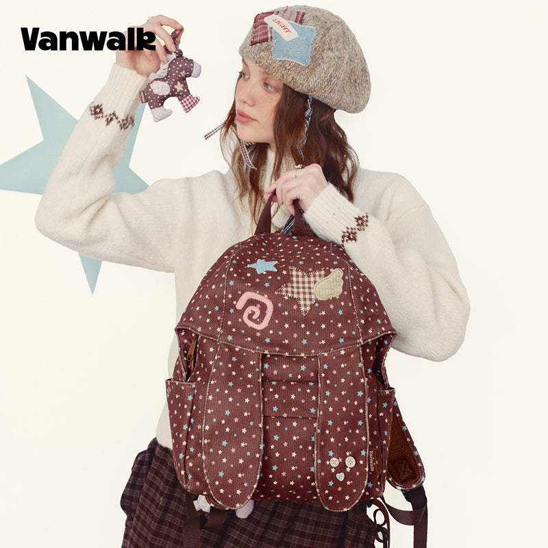 Vanwalk Adorable January Lucky Pony Series Backpack V3008