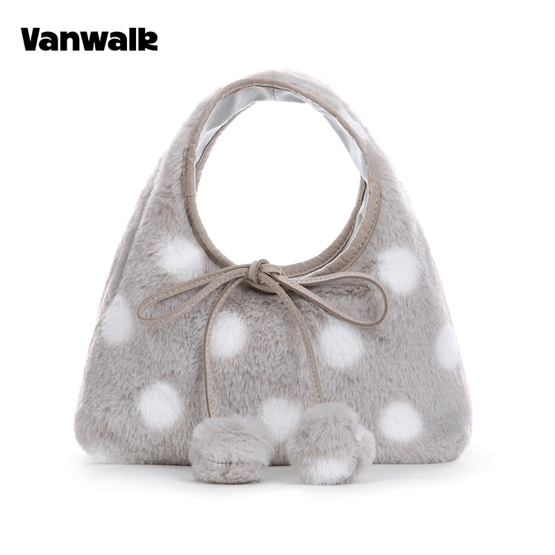 VANWALK Glutinous Rice Ball Series Double-Sided Handbag v2996