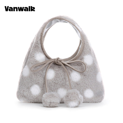 VANWALK Glutinous Rice Ball Series Double-Sided Handbag v2996