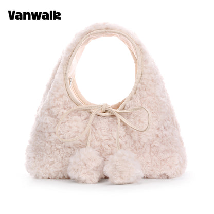 VANWALK Glutinous Rice Ball Series Double-Sided Handbag v2996