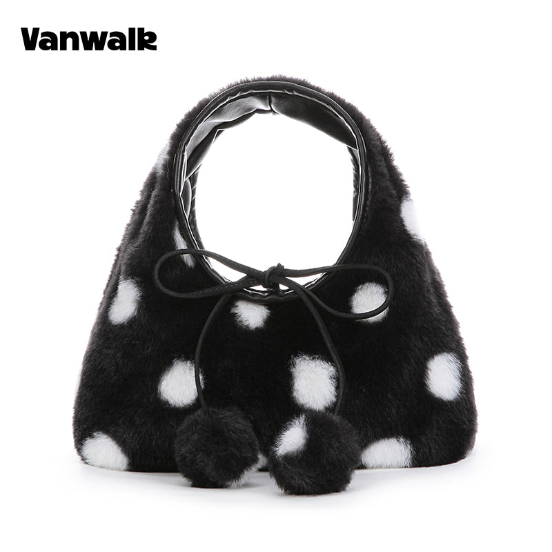 VANWALK Glutinous Rice Ball Series Double-Sided Handbag v2996