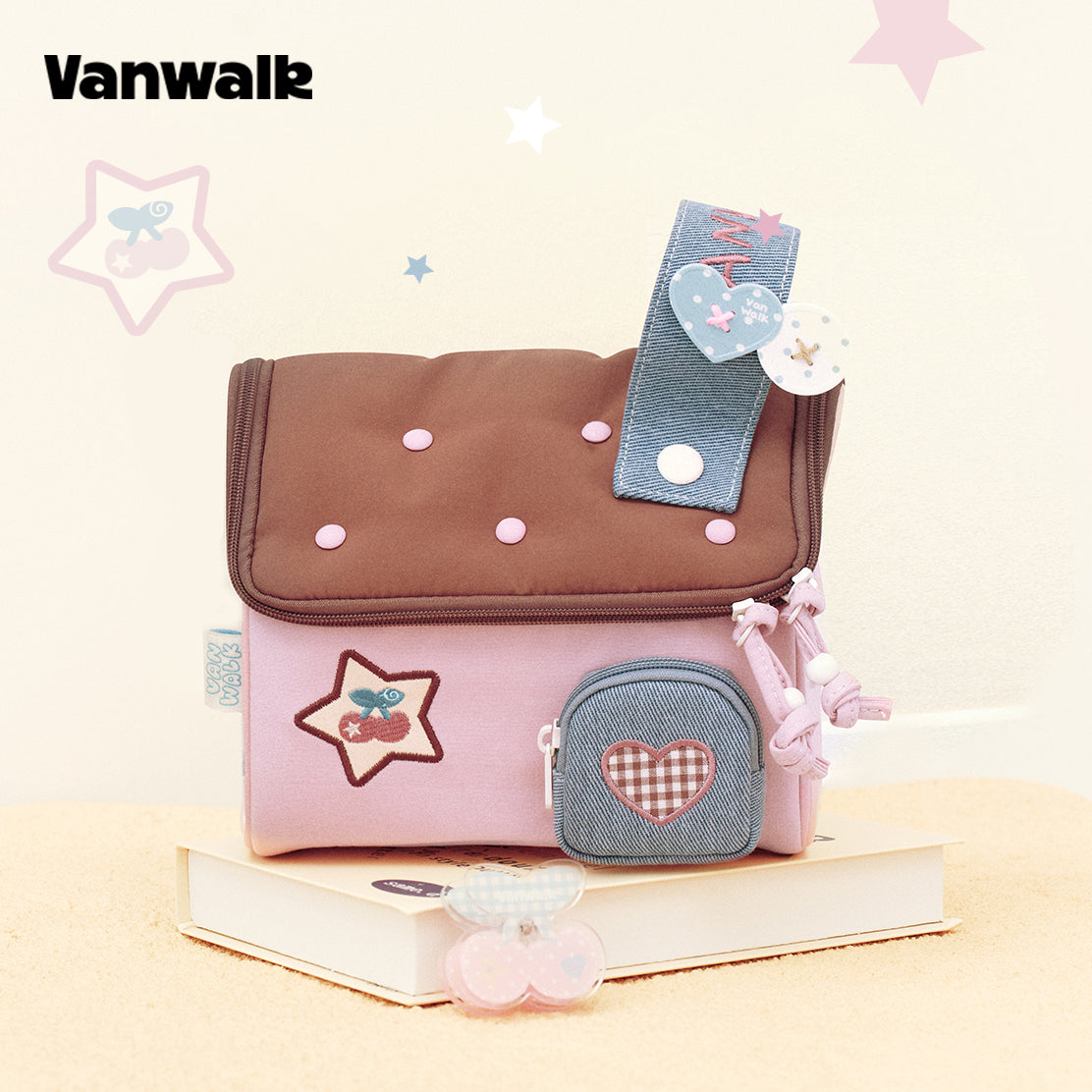VANWALK Handmade Notebook Shop Series Makeup Bag vs97