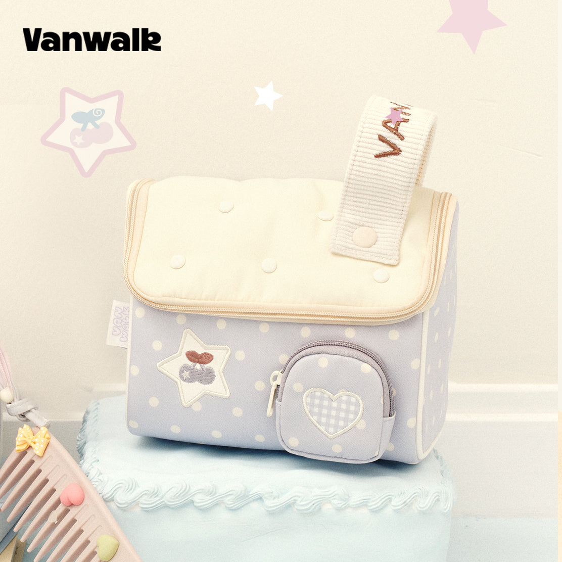 VANWALK Handmade Notebook Shop Series Makeup Bag vs97