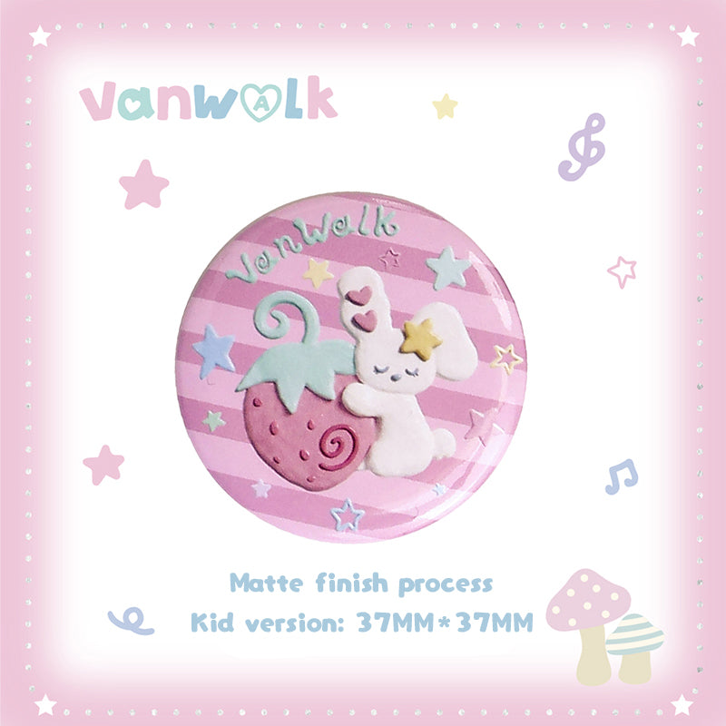 VANWALK Gulugulu Series Cute  Accessories Customized Badge K705