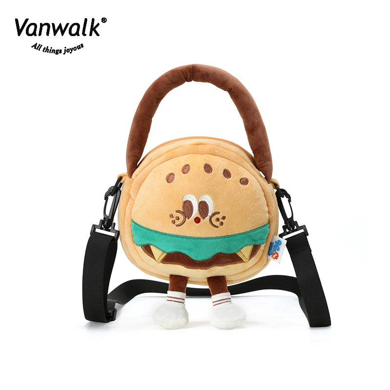 Vanwalk  Water-Resistant  Bread House  Crossbody Bag V2530