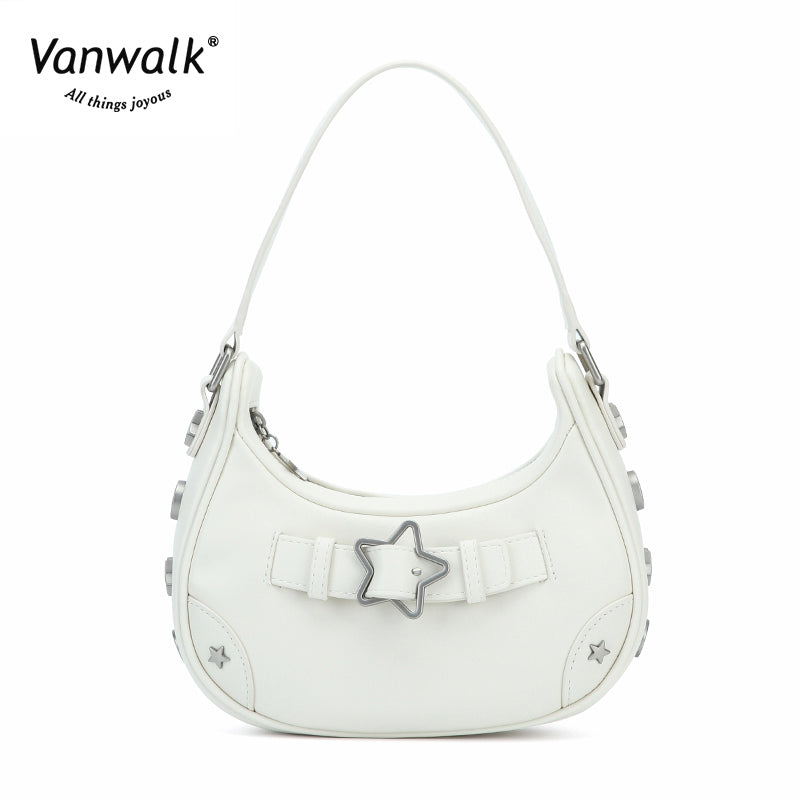 Vanwalk Water-Resistant Space Rabbi shoulder bag V2573