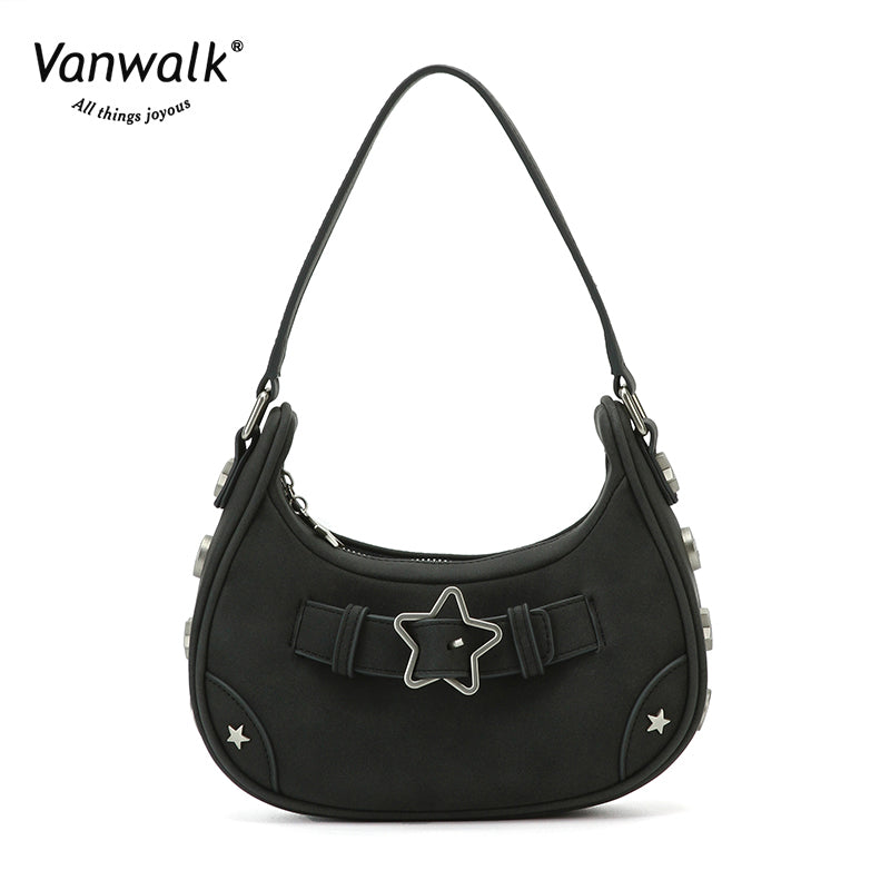 Vanwalk Water-Resistant Space Rabbi shoulder bag V2573