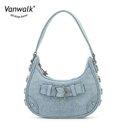 Vanwalk Water-Resistant Space Rabbi shoulder bag V2573