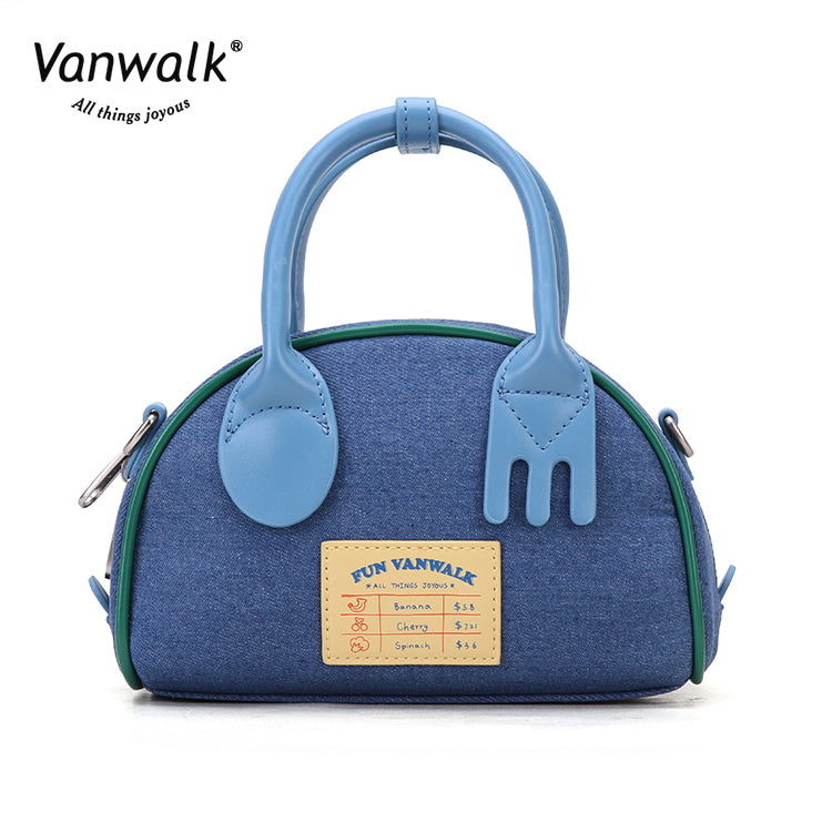 Vanwalk Lightweight  FUN MARKET crossbody bag V2796