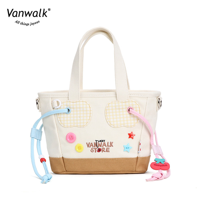 Vanwalk Water-Resistant Christmas na bag sa balikat V2869