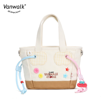 Vanwalk Water-Resistant Christmas na bag sa balikat V2869