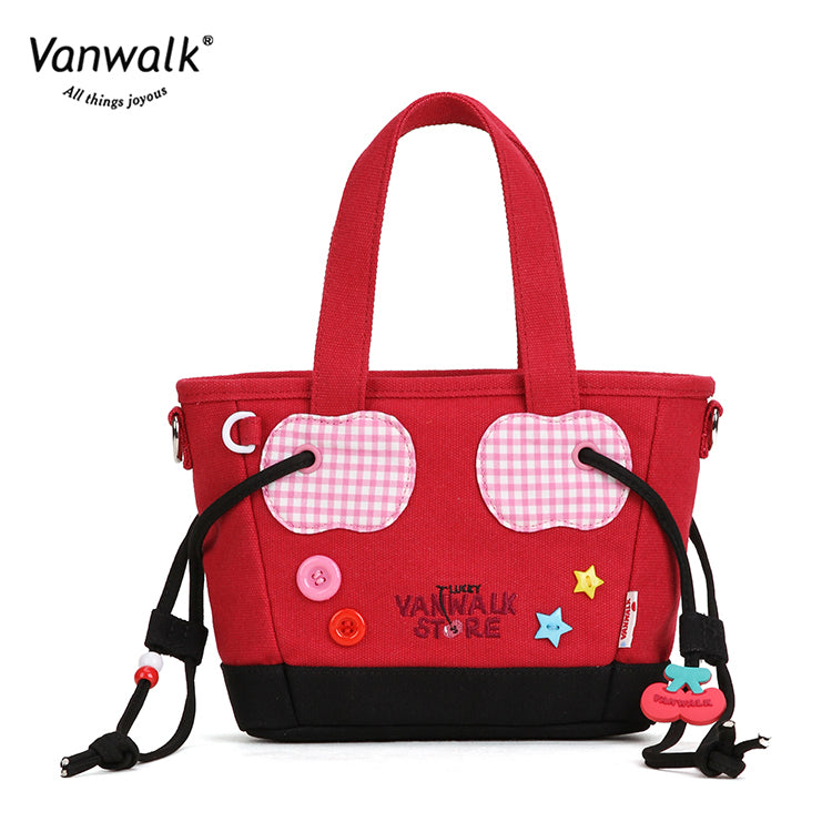 Vanwalk Water-Resistant Christmas na bag sa balikat V2869