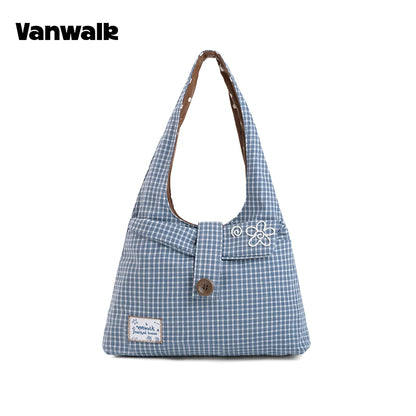 Tas Tote/Tas Bahu Rumah Perencana VANWALK Sisi Ganda v3026