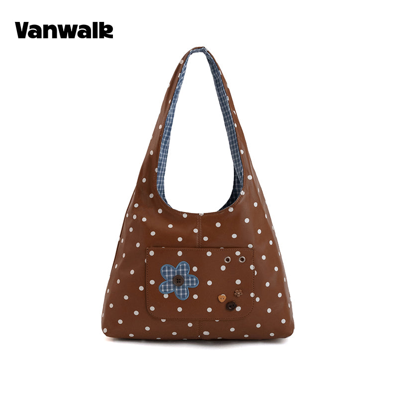 Tas Tote/Tas Bahu Rumah Perencana VANWALK Sisi Ganda v3026