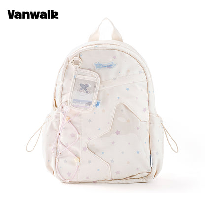 vanwalk Adorable Handmade Notebook House Series Backpack v3029