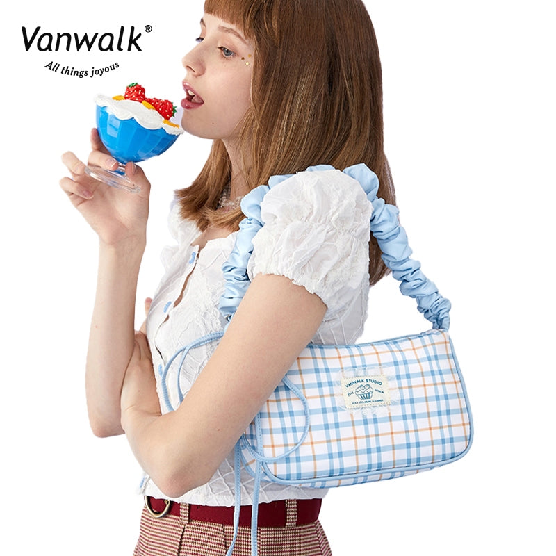 Vanwalk 基础休闲单肩包 V1718