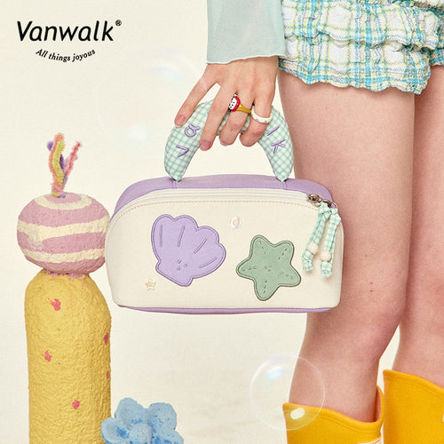 Vanwalk cute design Bubble Island Cosmetic bag K525