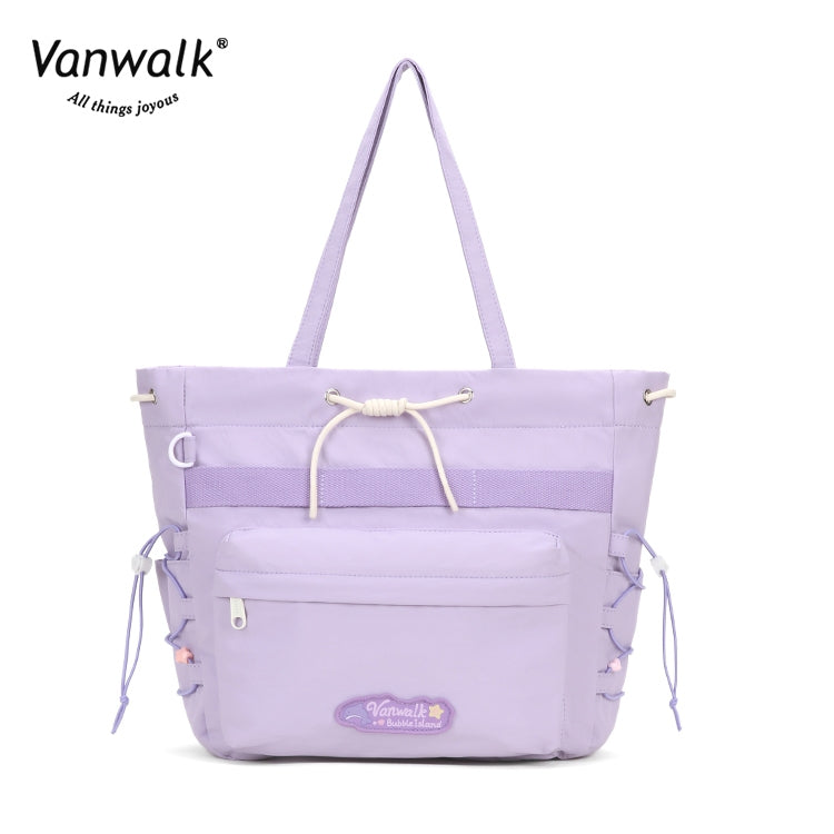 Vanwalk 広々としたバブルアイランドショルダーバッグ V2823
