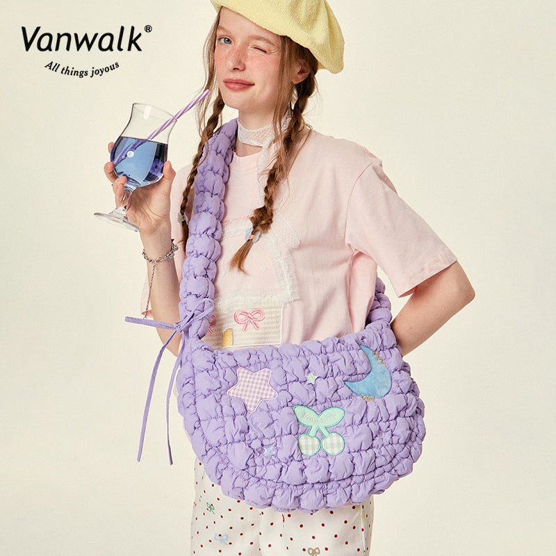 Vanwalk  Lightweight  Bubble Island Series Crossbody Bag V2824