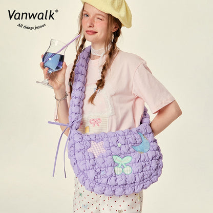 Vanwalk  Lightweight  Bubble Island Series Crossbody Bag V2824