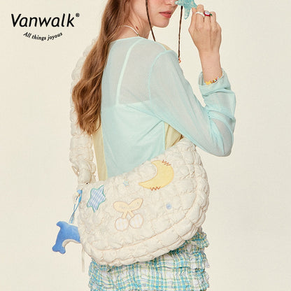 Vanwalk  Lightweight  Bubble Island Series Crossbody Bag V2824