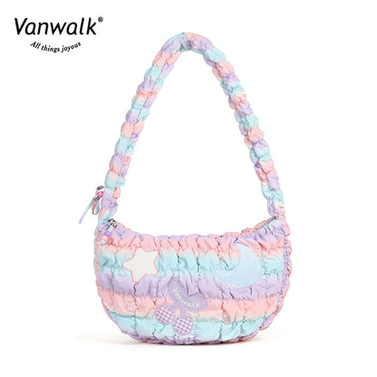 Vanwalk  Lightweight  Bubble Island Series Crossbody Bag V2824