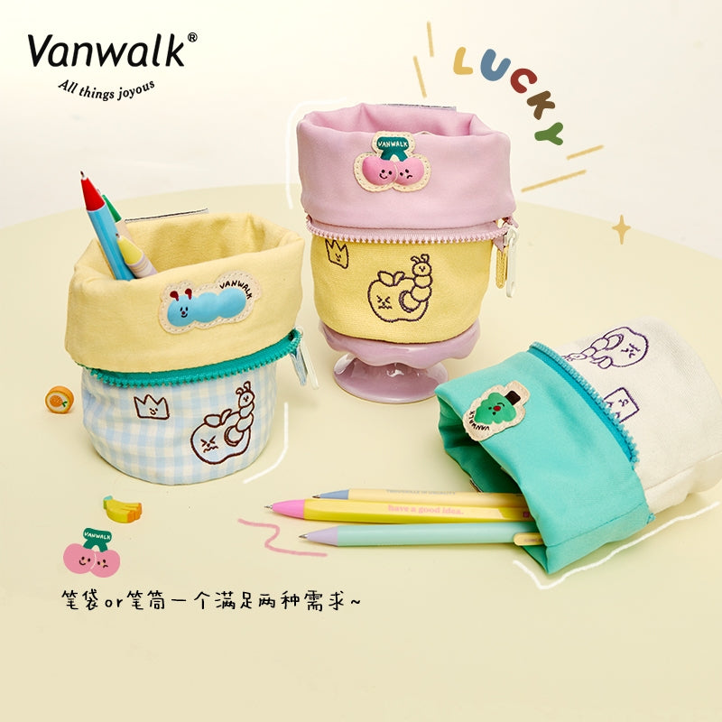 Vanwalk cute Lucky House Series Pencil case K454