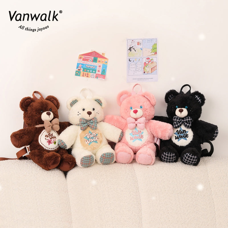 Vanwalk Fury Monster Series Homemade Plush Doll Backpack K429