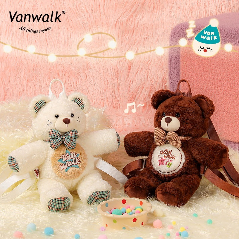 Vanwalk 狂怒怪獸系列自製絨毛娃娃背包 K429