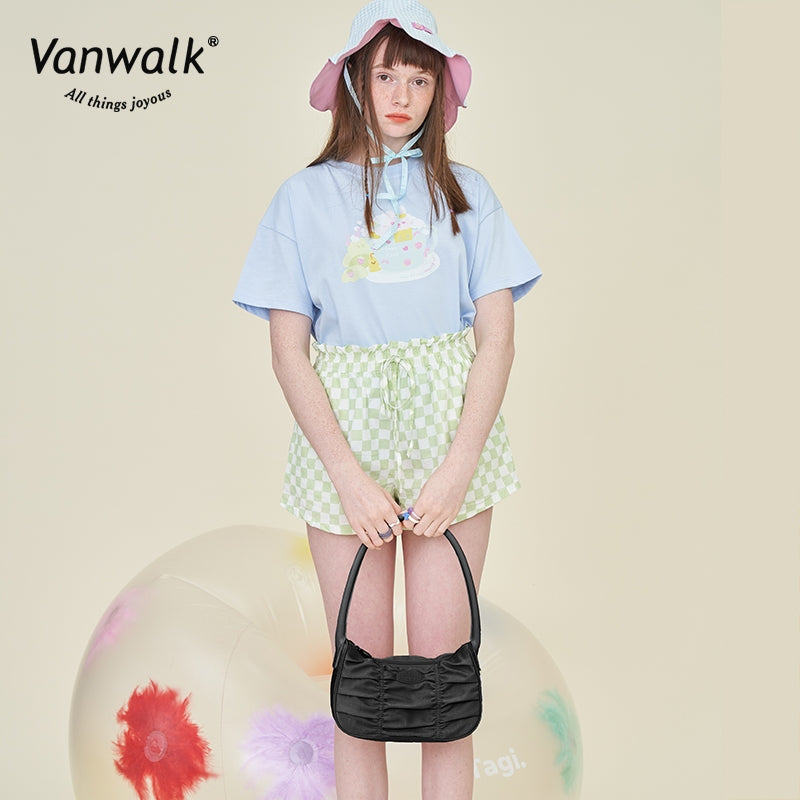 Vanwalk Water-Resistantun Seaside Diary Shoulder Bag V2073