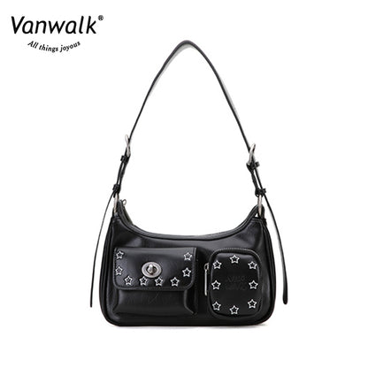 Vanwalk Water-Resistant Shoulder Bag V2698