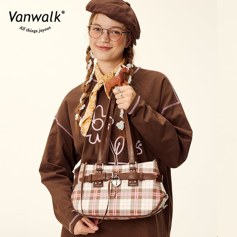 Vanwalk Water-Resistant  Farm shoulder bag V2847