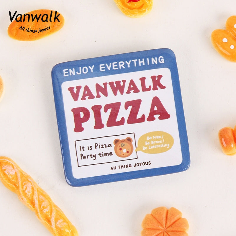 Huy hiệu tùy chỉnh Vanwalk Pizza K548