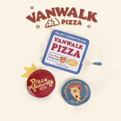 Huy hiệu tùy chỉnh Vanwalk Pizza K548