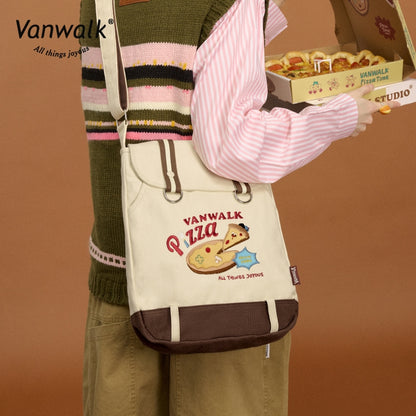 Vanwalk 輕量披薩斜背包 V2859