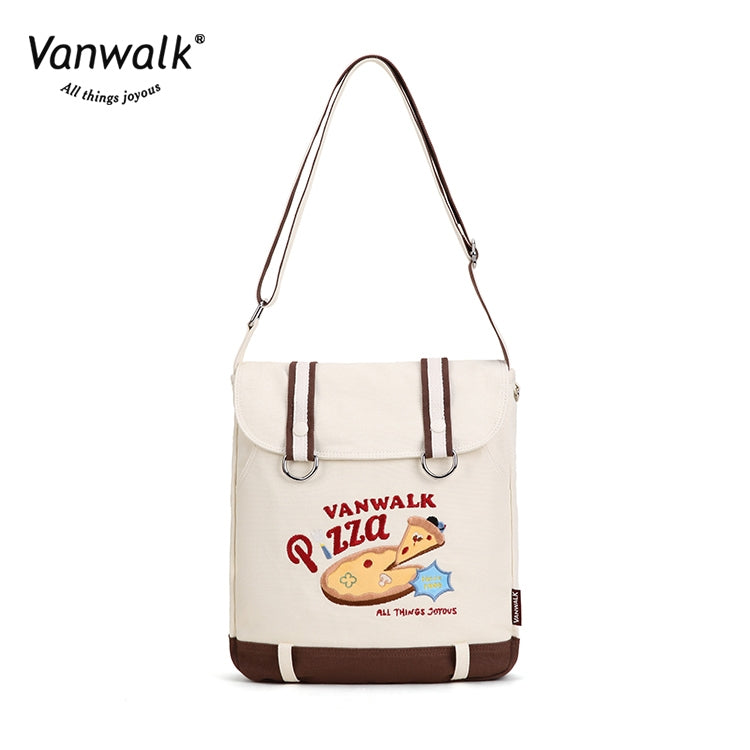 Vanwalk Lightweight Pizza Crossbody Bag V2859