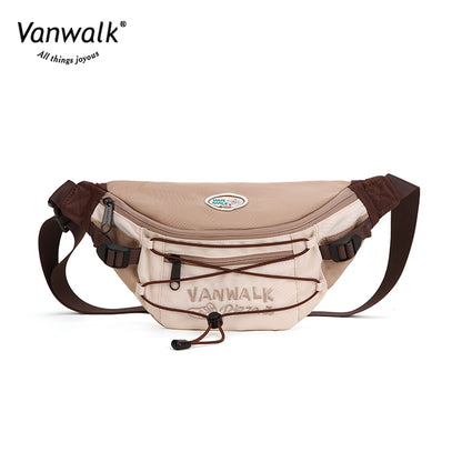 Vanwalk  Multi-Pockets Pizza Crossbody Bag V2860