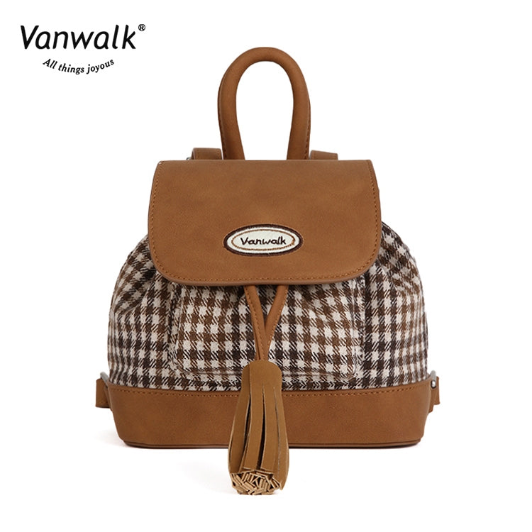 Vanwalk 时尚披萨迷你背包 V2879