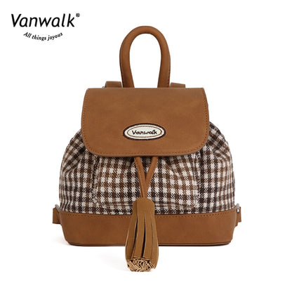 Vanwalk 时尚披萨迷你背包 V2879