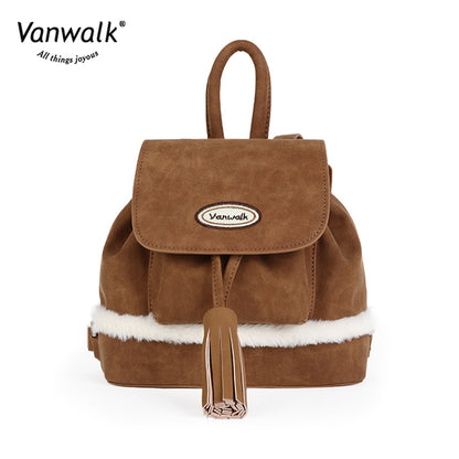 Vanwalk 时尚披萨迷你背包 V2879