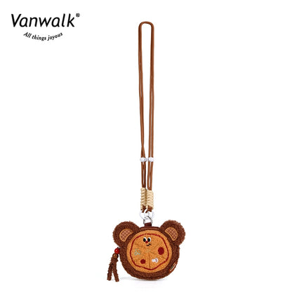Vanwalk cute style  Pizza coin purse VS25