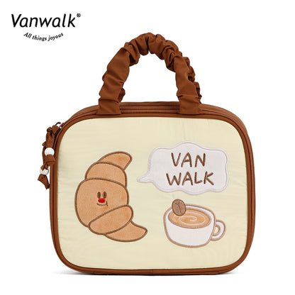 Túi mỹ phẩm thiết kế dễ thương Vanwalk Pizza VS26